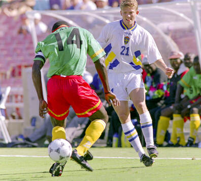 Football, FIFA World Cup 1994 (USA), Group B, Cameroon -