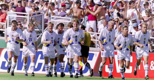 Football, FIFA World Cup 1994 (USA), Group B, Cameroon -