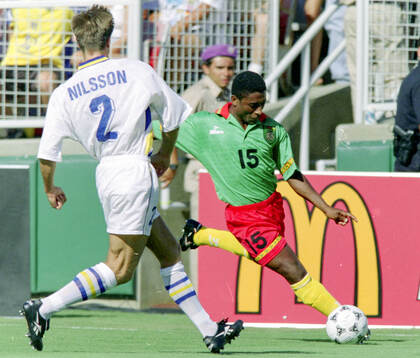 Football, FIFA World Cup 1994 (USA), Group B, Cameroon -