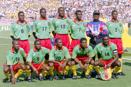 Football, FIFA World Cup 1994 (USA), Group B, Cameroon -