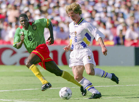 Football, FIFA World Cup 1994 (USA), Group B, Cameroon -