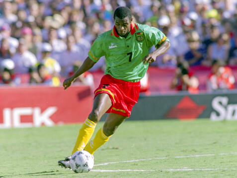 Football, FIFA World Cup 1994 (USA), Group B, Cameroon -