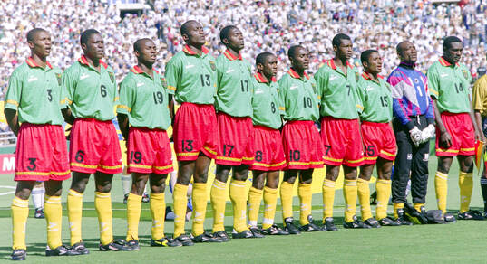 Football, FIFA World Cup 1994 (USA), Group B, Cameroon -