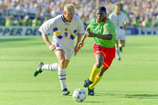 Football, FIFA World Cup 1994 (USA), Group B, Cameroon -