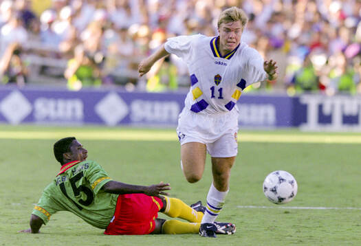Football, FIFA World Cup 1994 (USA), Group B, Cameroon -