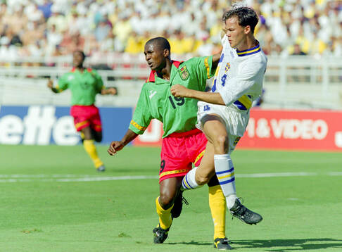 Football, FIFA World Cup 1994 (USA), Group B, Cameroon -