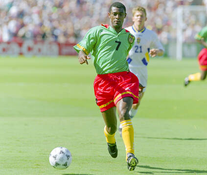 Football, FIFA World Cup 1994 (USA), Group B, Cameroon -