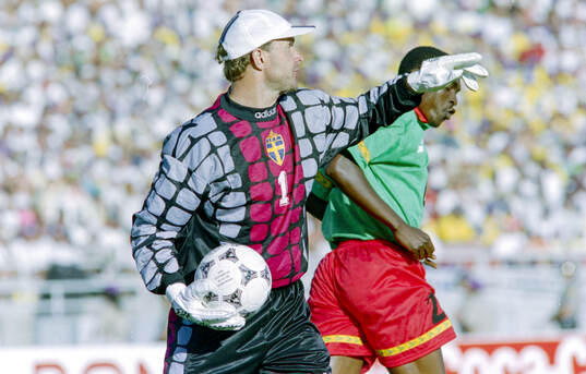 Football, FIFA World Cup 1994 (USA), Group B, Cameroon -