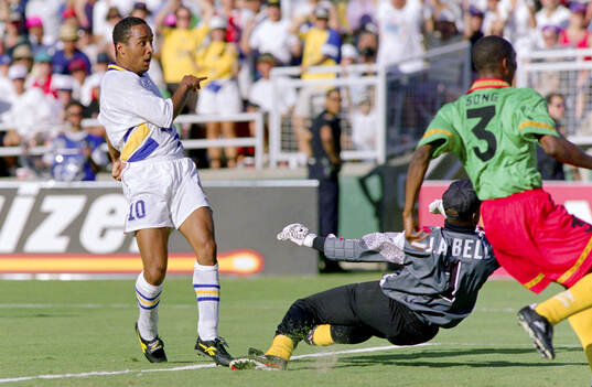 Football, FIFA World Cup 1994 (USA), Group B, Cameroon -