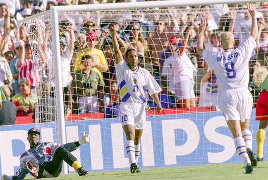 Football, FIFA World Cup 1994 (USA), Group B, Cameroon -