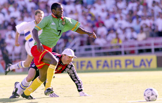 Football, FIFA World Cup 1994 (USA), Group B, Cameroon -