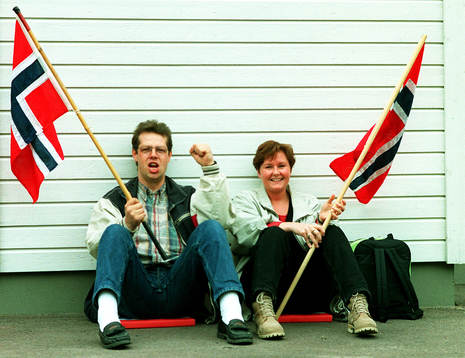 1994 Supporter, Norge med flagga