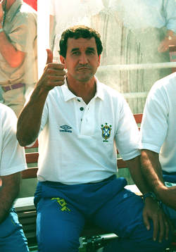 Carlos Alberto Perreira, förbundskapten Brasilien