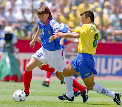 Football, FIFA World Cup 1994 (USA), Group B, Brazil -