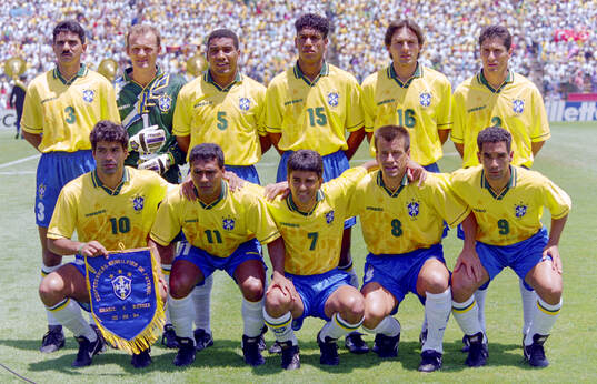 Football, FIFA World Cup 1994 (USA), Group B, Brazil -