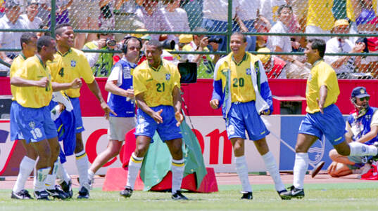 Football, FIFA World Cup 1994 (USA), Group B, Brazil -