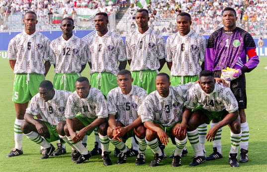 Football, FIFA World Cup 1994 (USA), Group D, Nigeria -