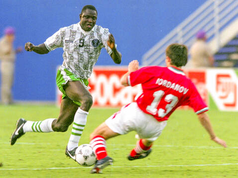 Football, FIFA World Cup 1994 (USA), Group D, Nigeria -