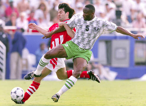 Football, FIFA World Cup 1994 (USA), Group D, Nigeria -