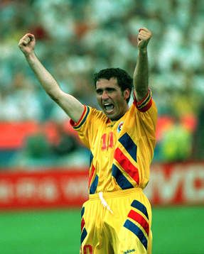 Gheorghe Hagi, Rumänien