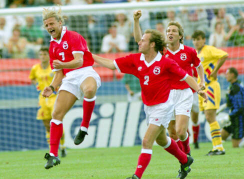 Football, FIFA World Cup 1994 (USA), Group A, Romania -