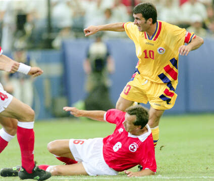 Football, FIFA World Cup 1994 (USA), Group A, Romania -