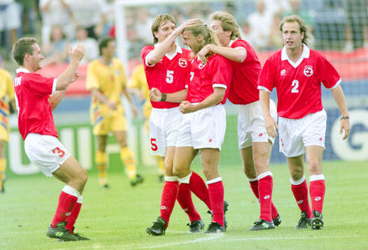 Football, FIFA World Cup 1994 (USA), Group A, Romania -