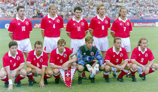 Football, FIFA World Cup 1994 (USA), Group A, Romania -