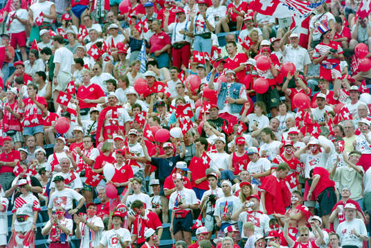 Fotboll, VM, Rumänien - Schweiz