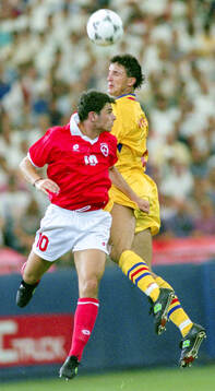 Football, FIFA World Cup 1994 (USA), Group A, Romania -