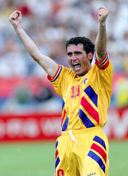 Football, FIFA World Cup 1994 (USA), Group A, Romania -
