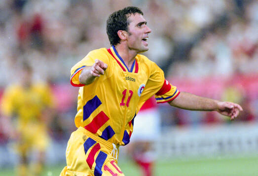 Football, FIFA World Cup 1994 (USA), Group A, Romania -