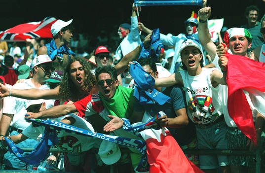 Supporter, Italien och Norge