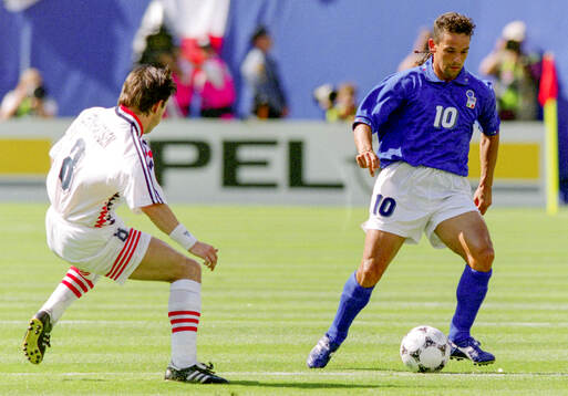 Football, FIFA World Cup 1994 (USA), Group E, Italy -