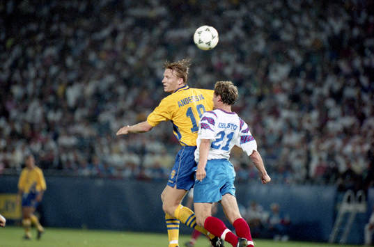 Martin Dahlin, Sverige nickduell med en motståndare