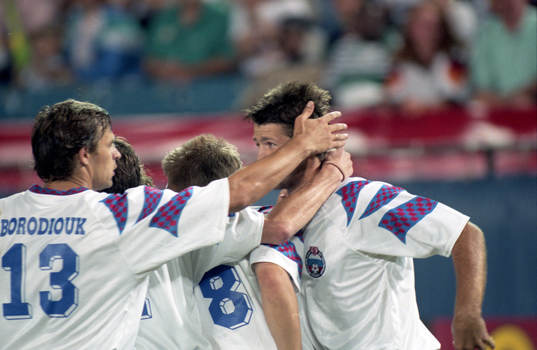 Fotboll, VM 94, Sverige - Ryssland, 3-1