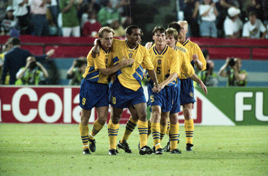 Jonas Thern, Martin Dahlin, Roger Ljung, Stefan Schwarz,