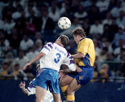 Nickduell, Gorlukovich, Ryssland mot Tomas Brolin, Sverige