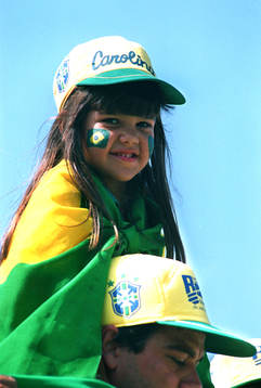 Supporter (flicka), Brasilien