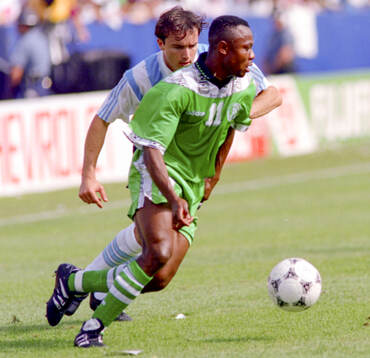Football, FIFA World Cup 1994 (USA), Group D, Argentina -