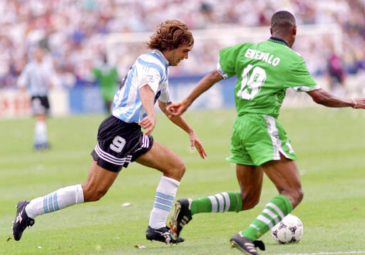 Football, FIFA World Cup 1994 (USA), Group D, Argentina -