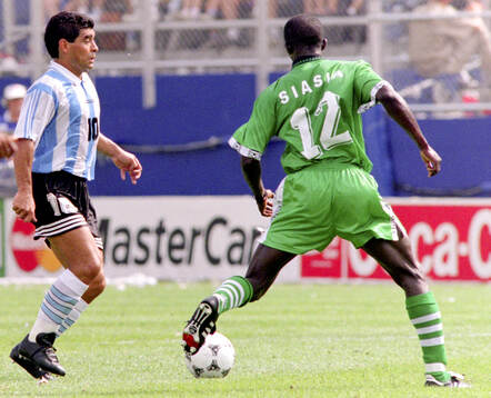 Football, FIFA World Cup 1994 (USA), Group D, Argentina -