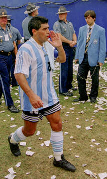 Football, FIFA World Cup 1994 (USA), Group D, Argentina -