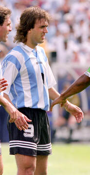 Football, FIFA World Cup 1994 (USA), Group D, Argentina -