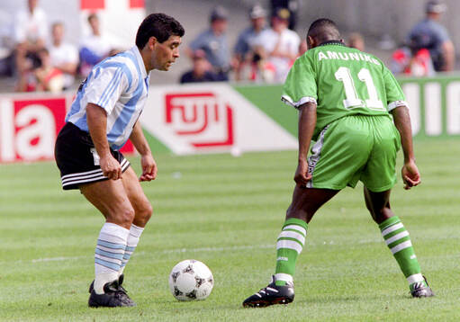 Football, FIFA World Cup 1994 (USA), Group D, Argentina -