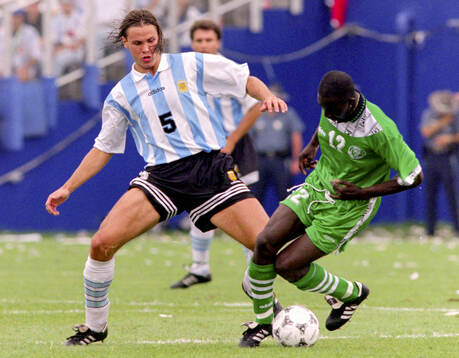 Football, FIFA World Cup 1994 (USA), Group D, Argentina -
