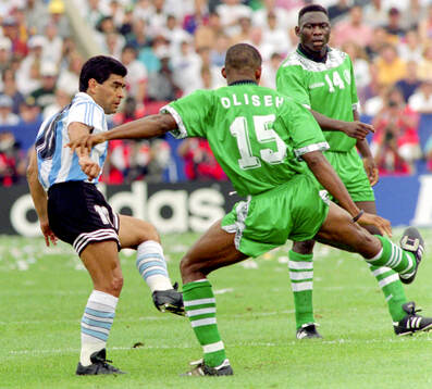 Football, FIFA World Cup 1994 (USA), Group D, Argentina -