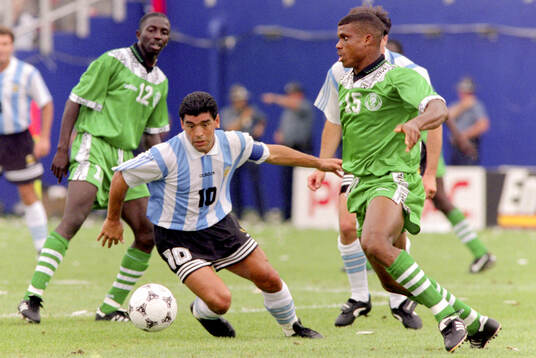 Football, FIFA World Cup 1994 (USA), Group D, Argentina -