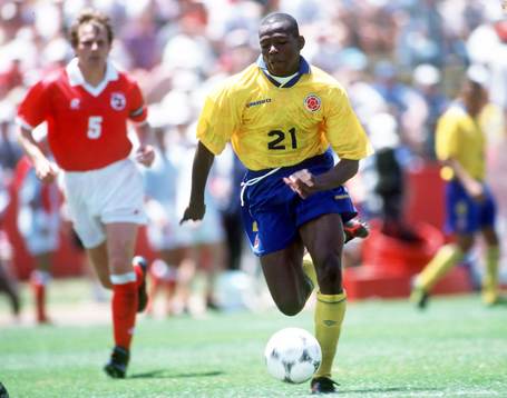 Faustino Asprilla, Colombia