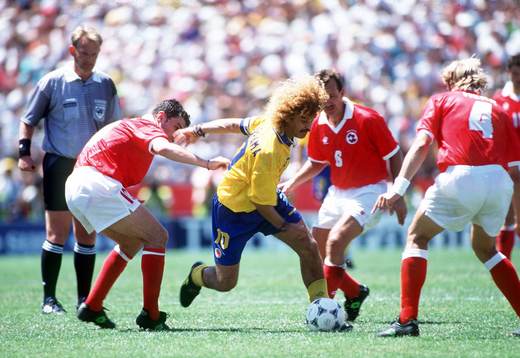Carlos Valderrama, Colombia